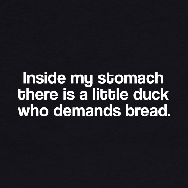 Duck Demanding Bread by Spicy Memes.